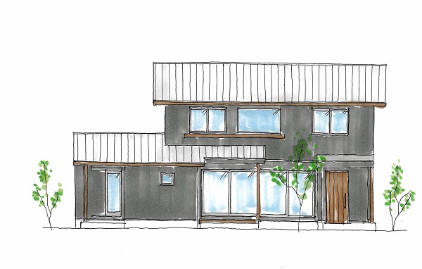 【新築2階建て】家族とともに、自然の息吹を感じる家